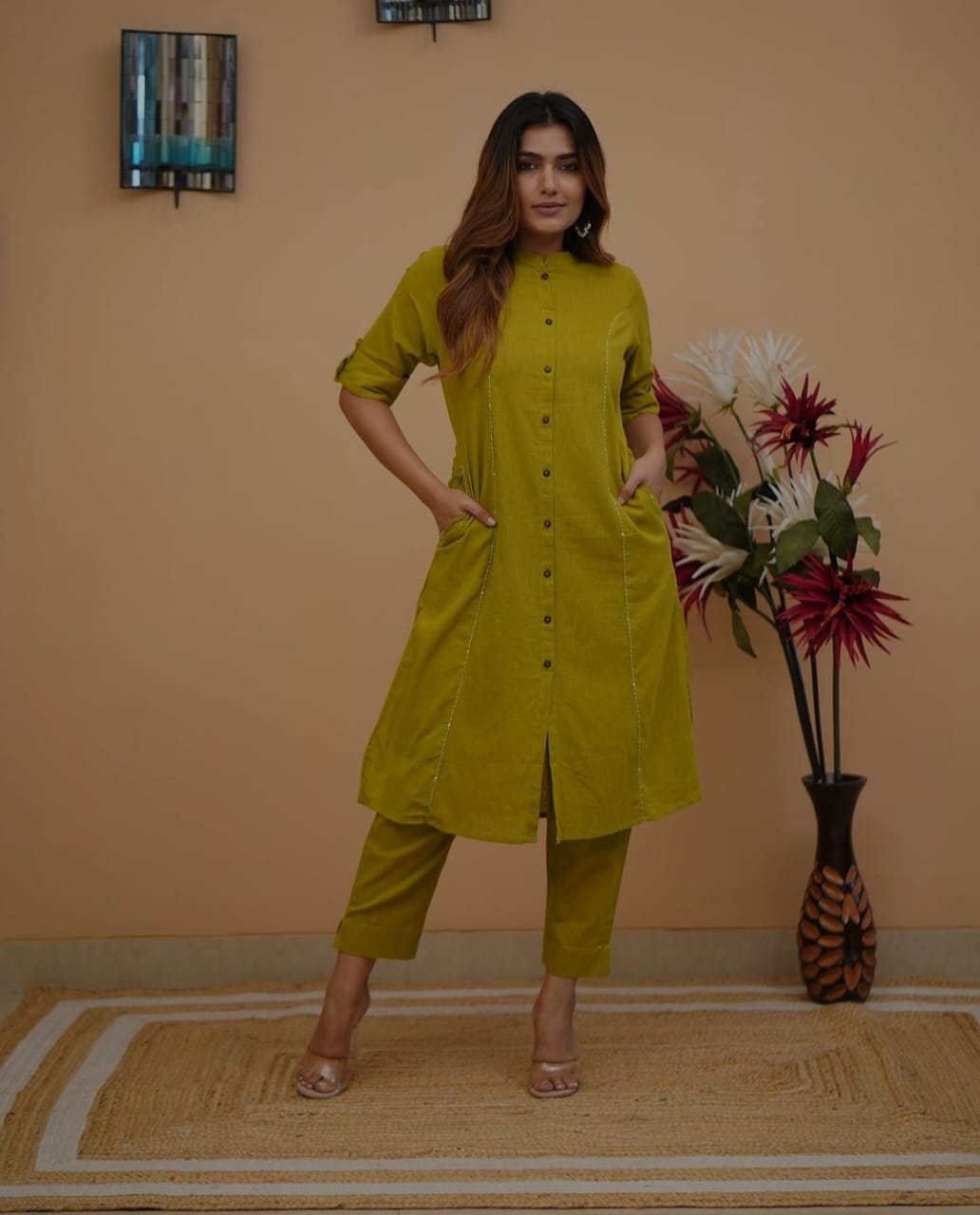 Elegant Classy Monochrome Co-ord Set