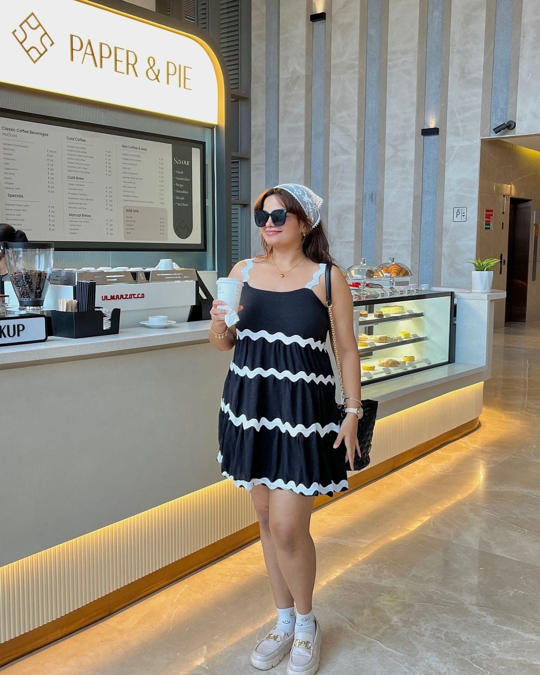 Designer Black Mini Midi Dress