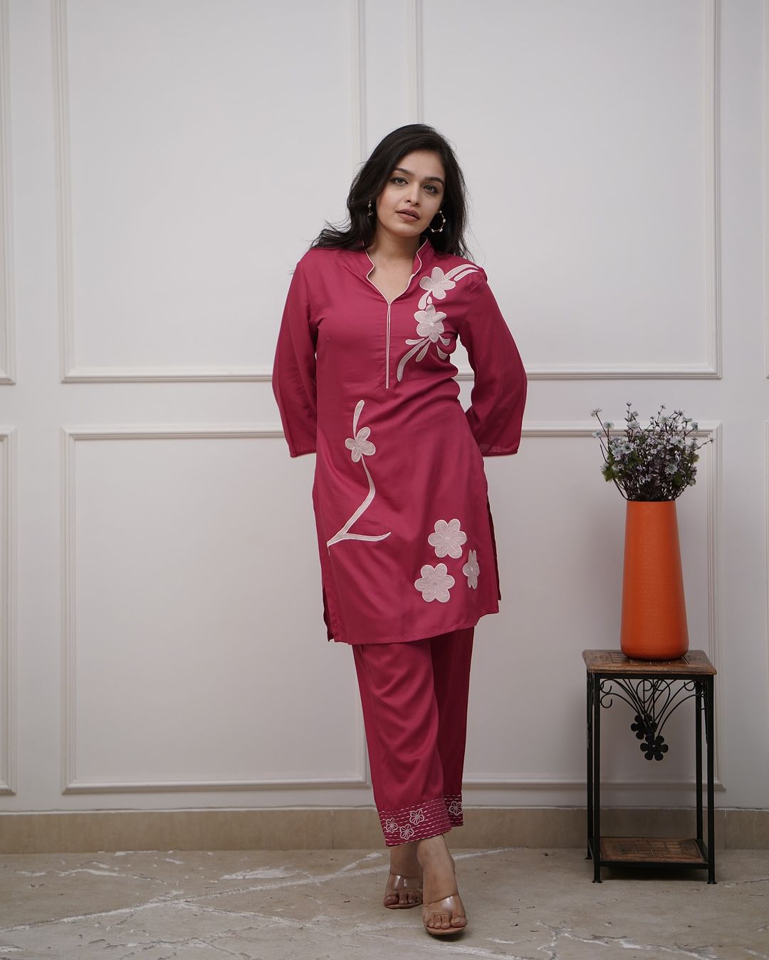 Classy Floral printed Co-ord Set