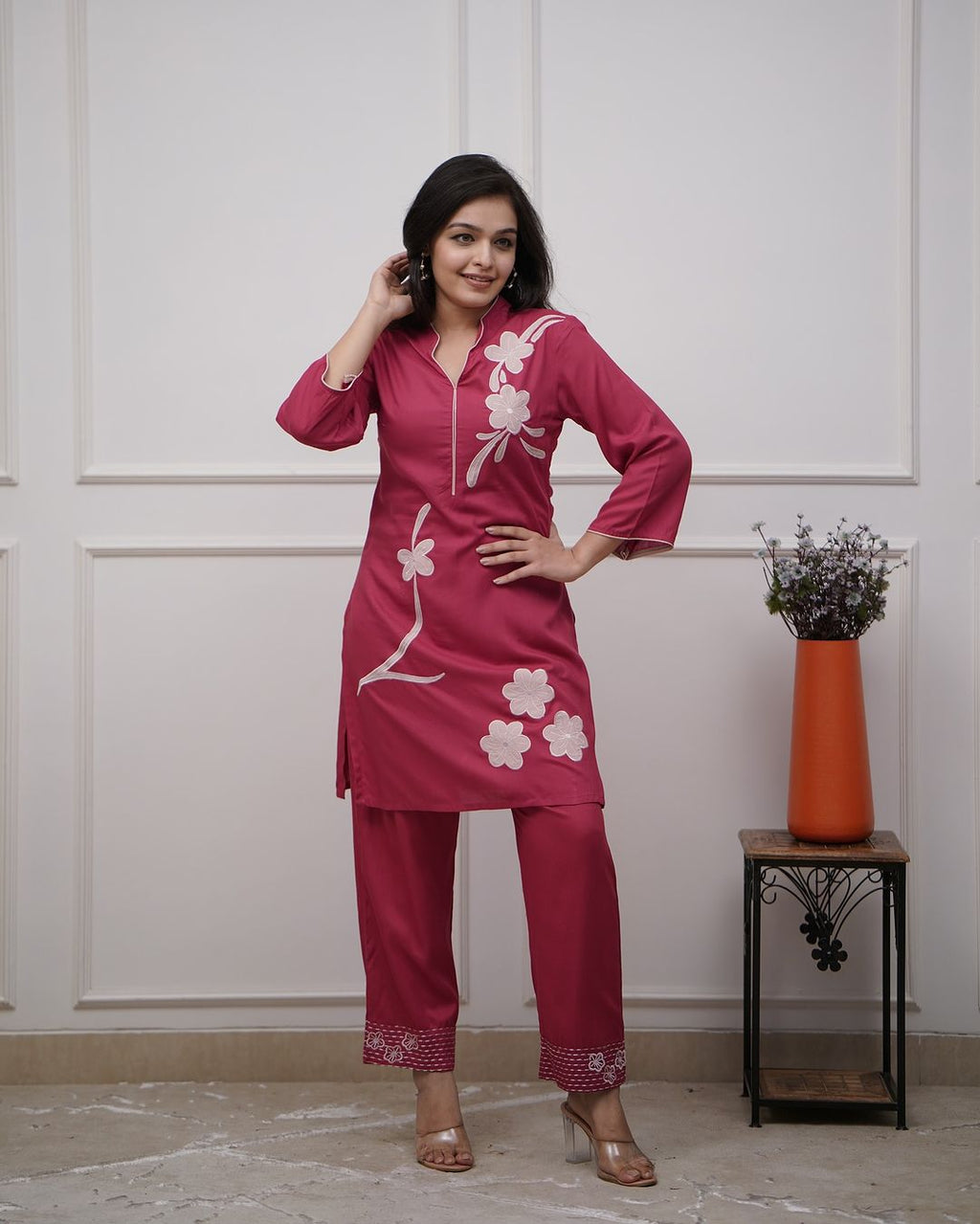 Classy Floral printed Co-ord Set