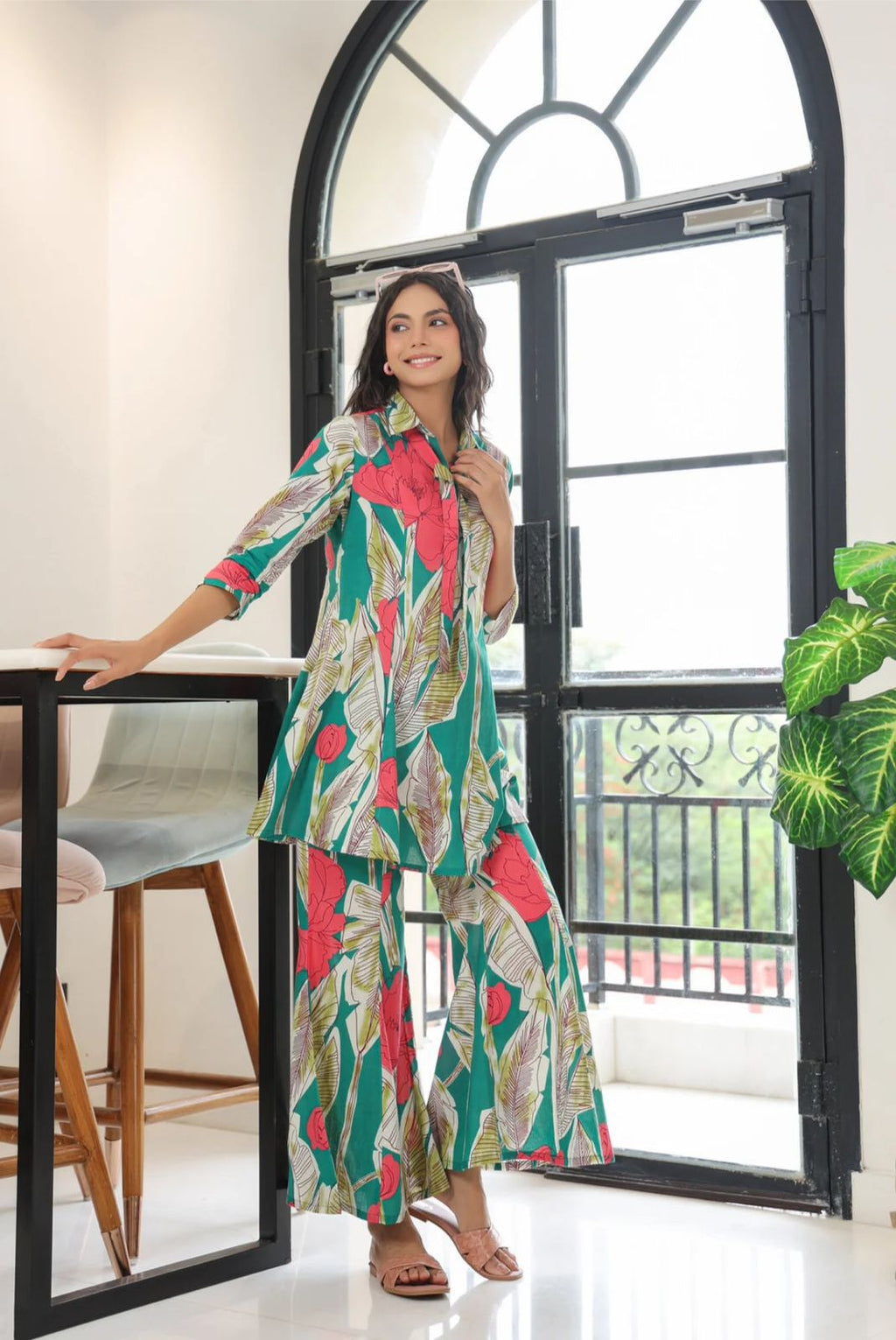 MultiFloral printed Co-ord Set