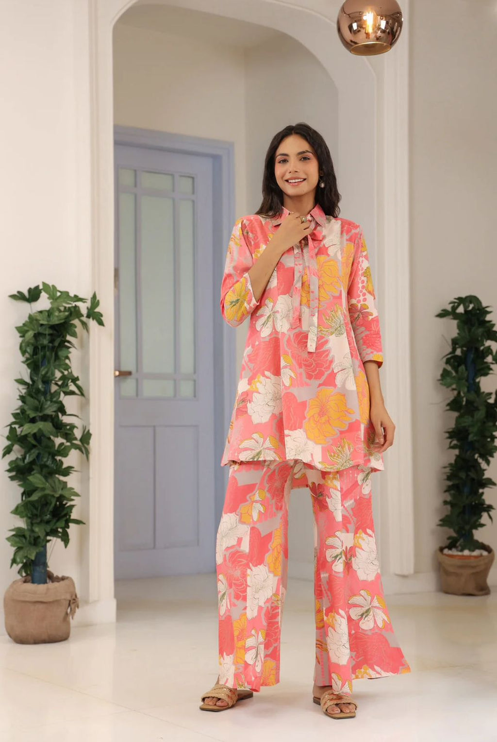 MultiFloral printed Co-ord Set