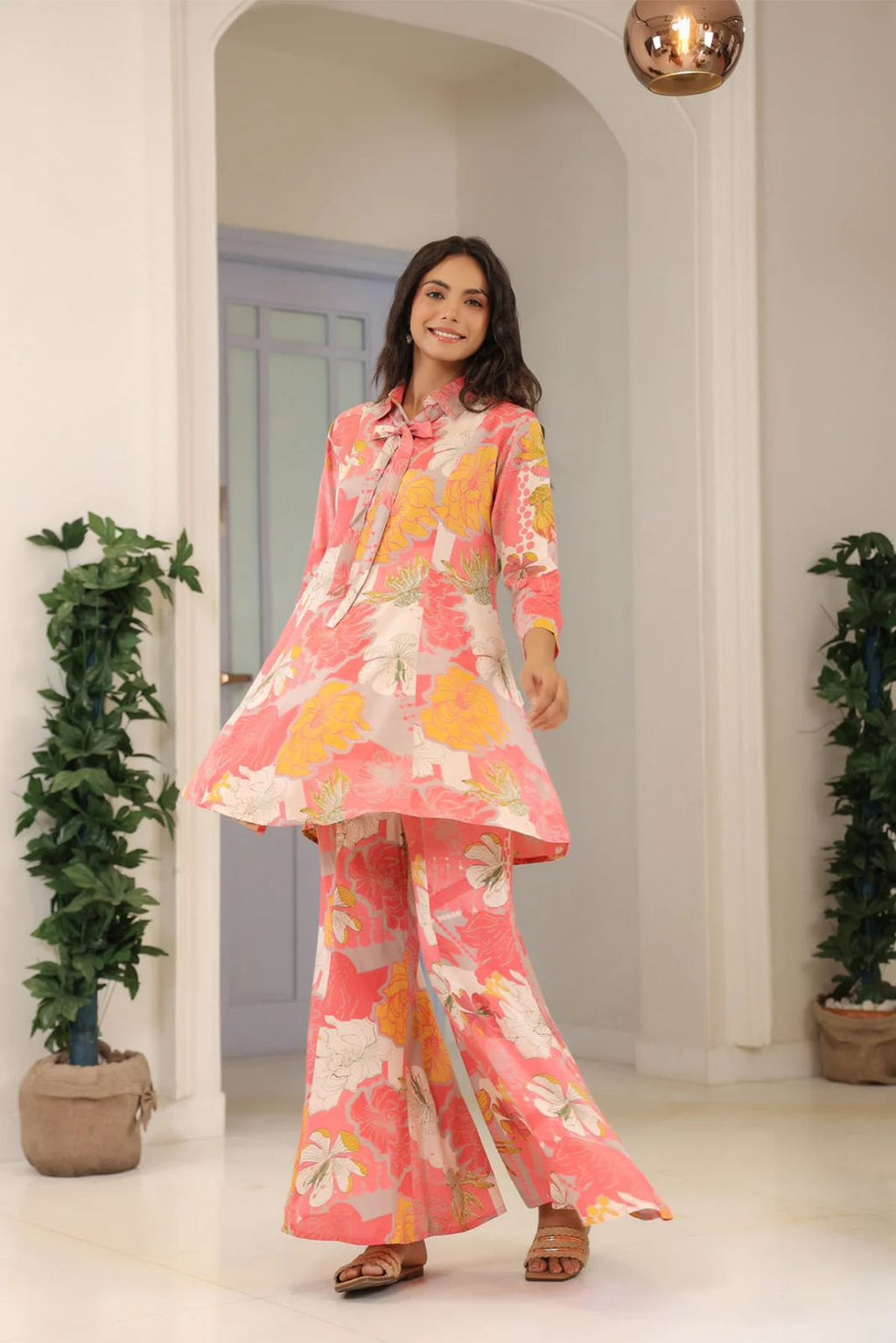 MultiFloral printed Co-ord Set