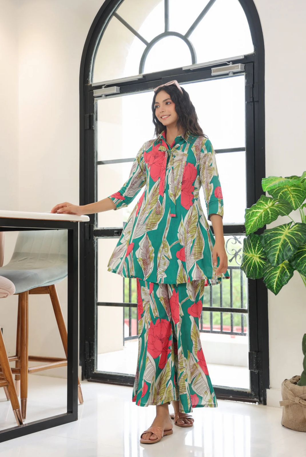 MultiFloral printed Co-ord Set