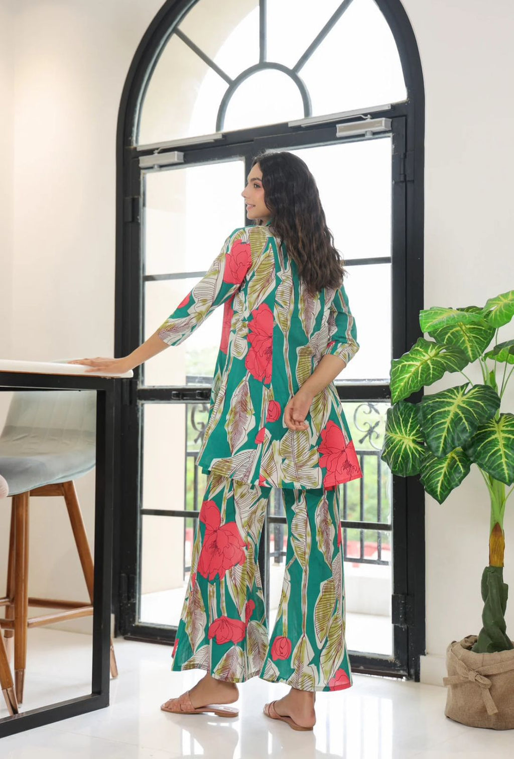 MultiFloral printed Co-ord Set