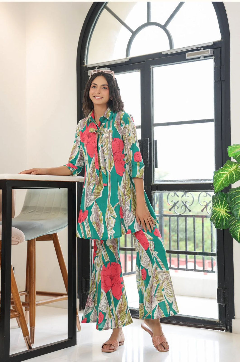 MultiFloral printed Co-ord Set