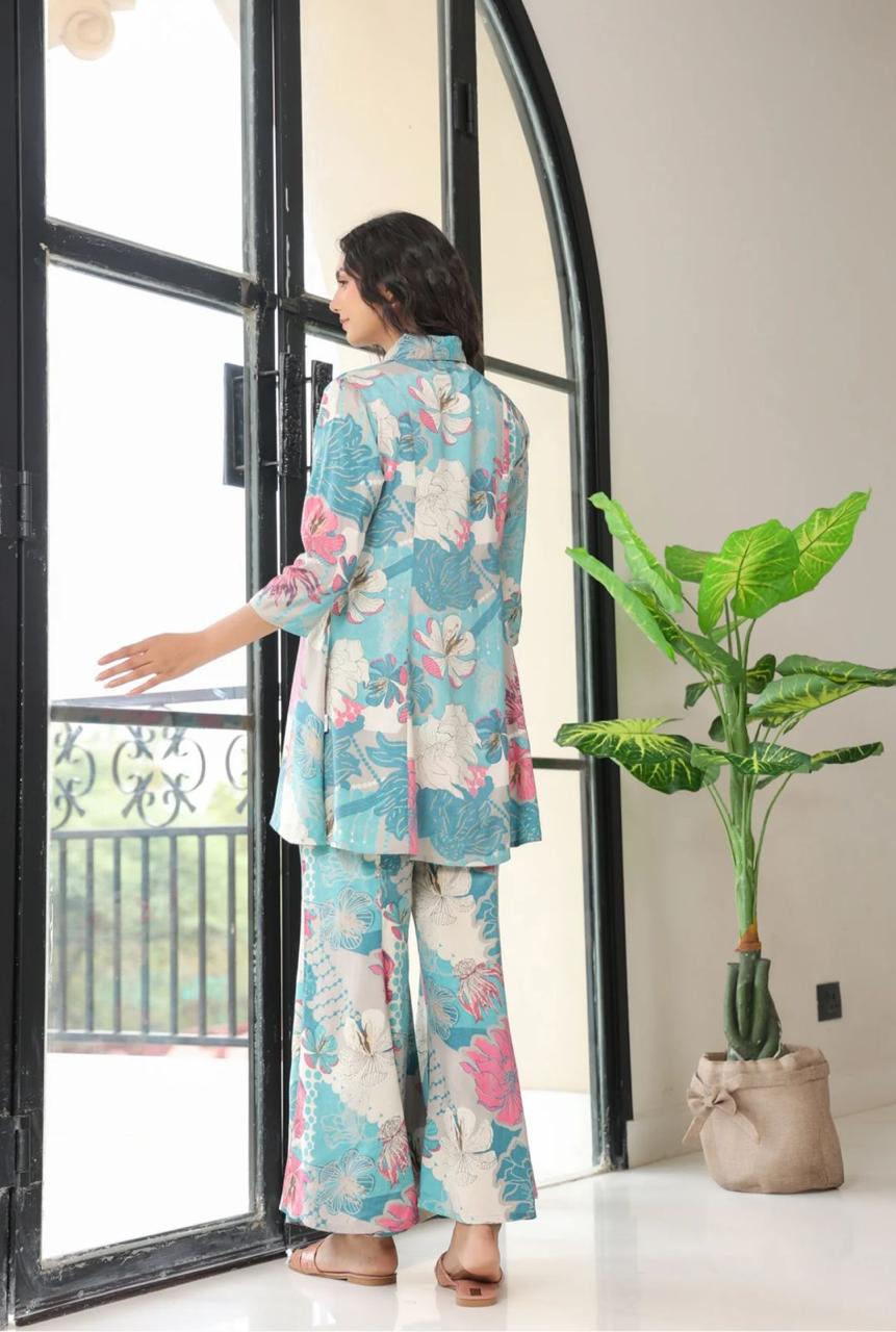 MultiFloral printed Co-ord Set