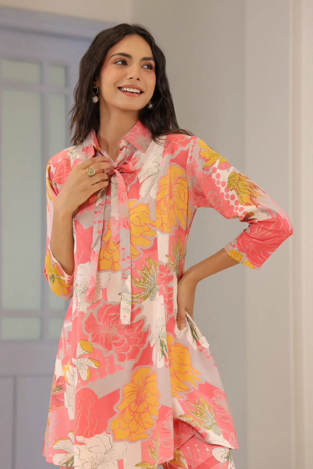 MultiFloral printed Co-ord Set