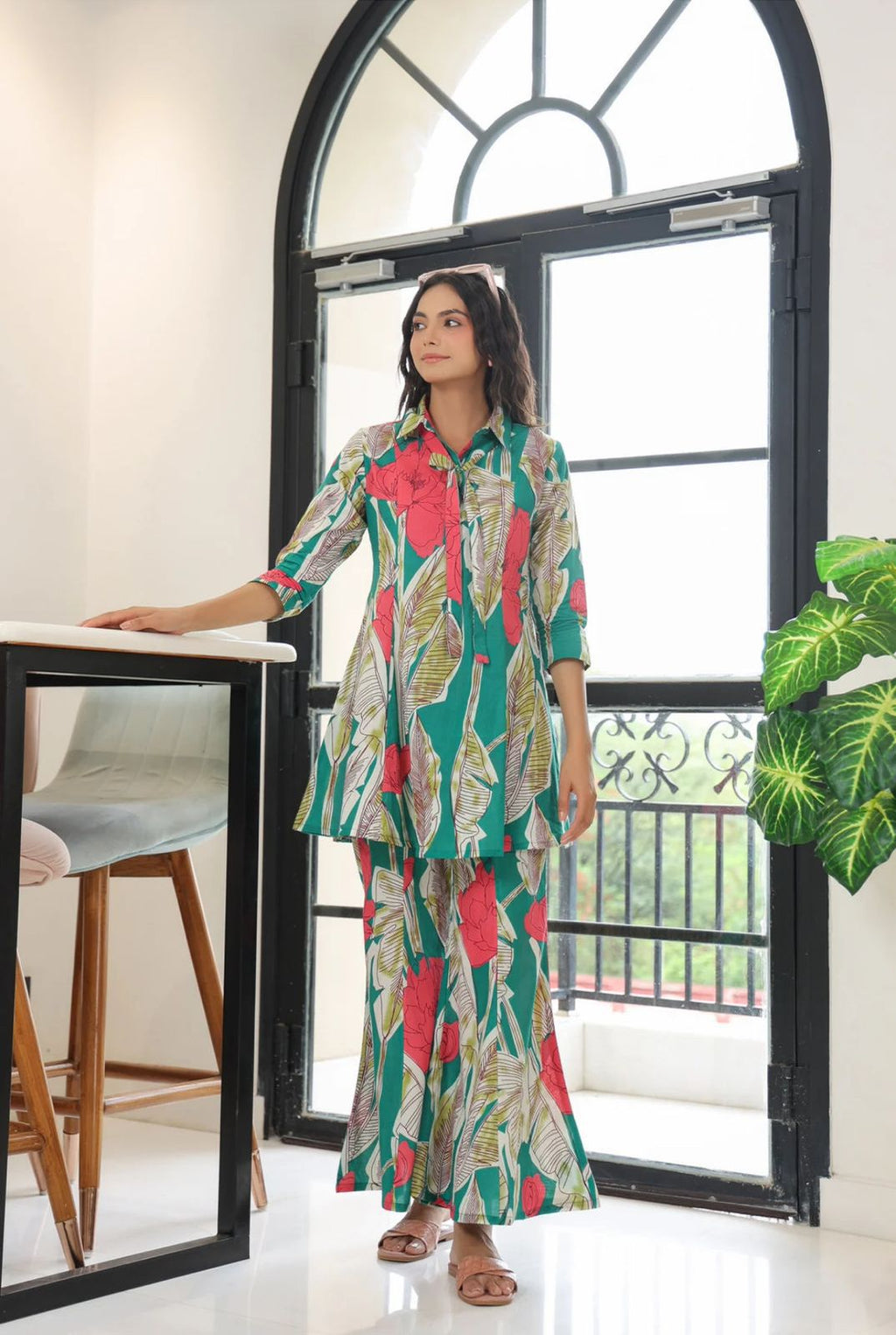 MultiFloral printed Co-ord Set