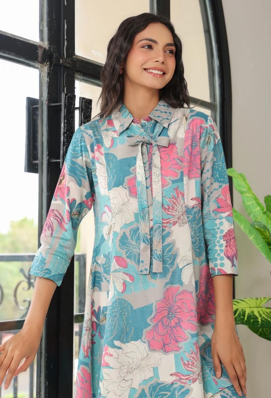 MultiFloral printed Co-ord Set