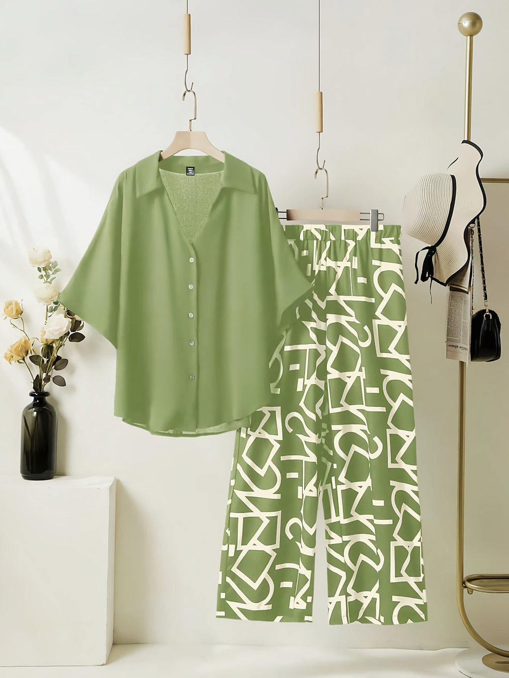 Elegant Stylish printed Co-ord Set