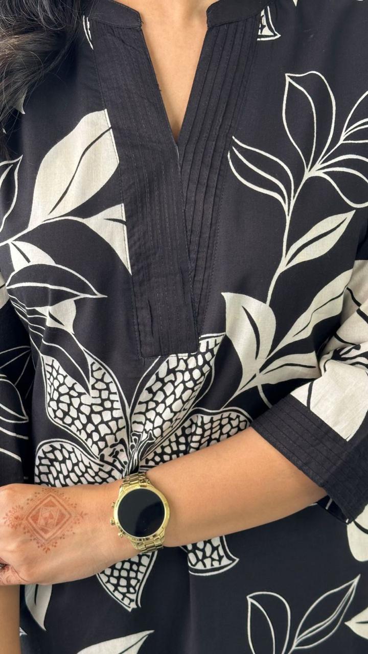 Elegant Floral Printed Co-ord Set