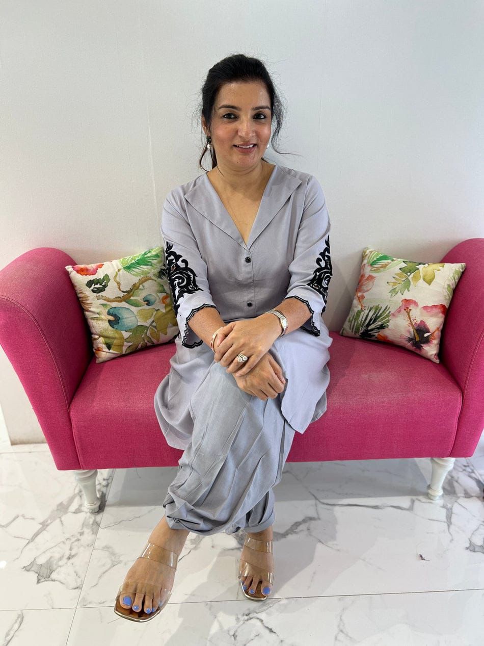 Elegant Heavy Embroidered Co-ord Set