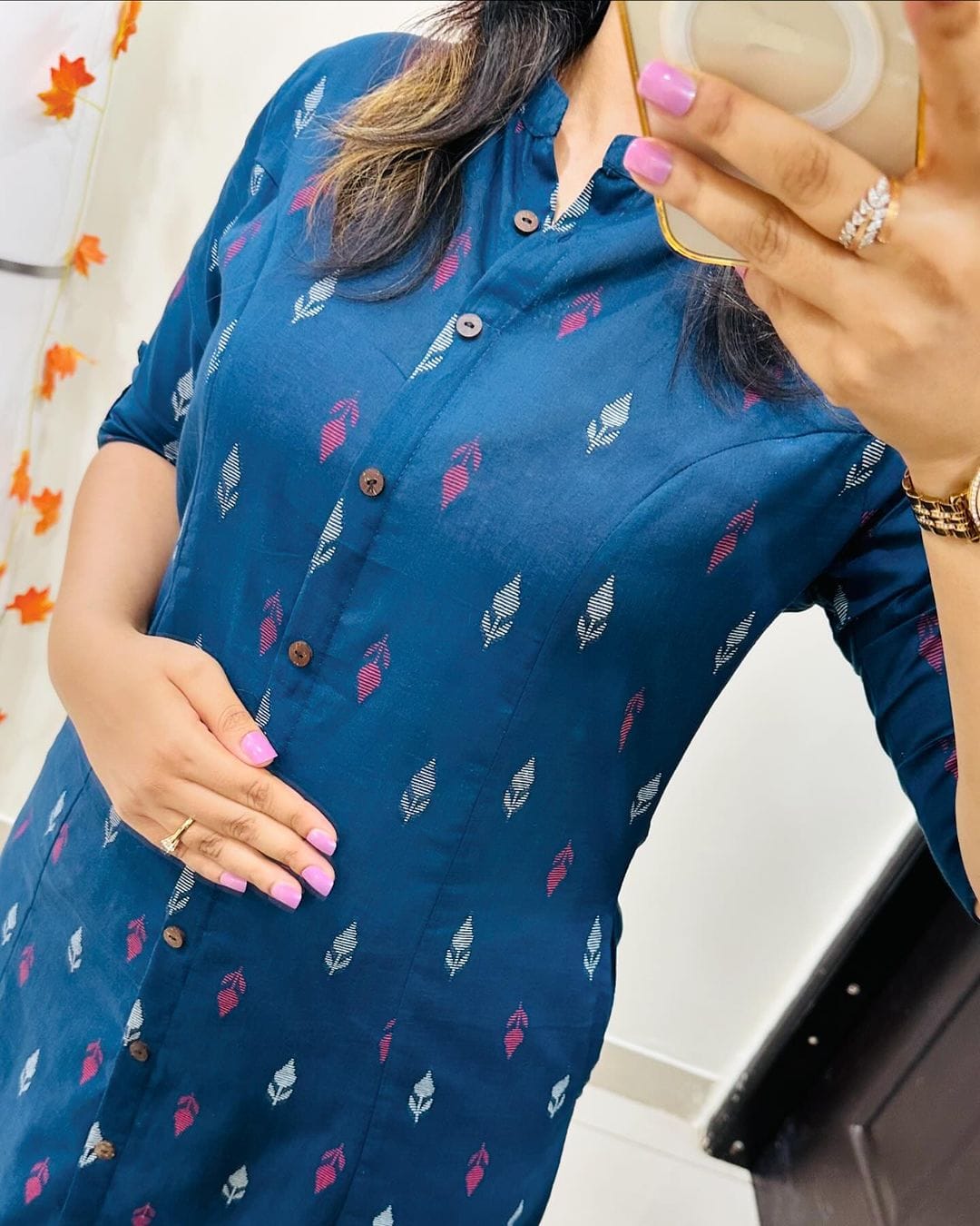 Elegant A-Line Printed Co-ord Set