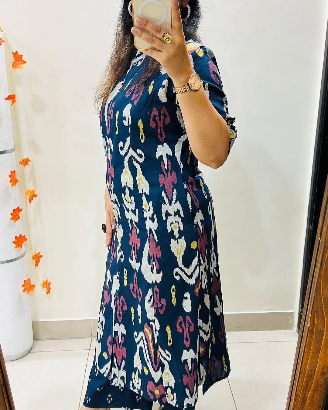 Cotton Printed Long Co-ord Set