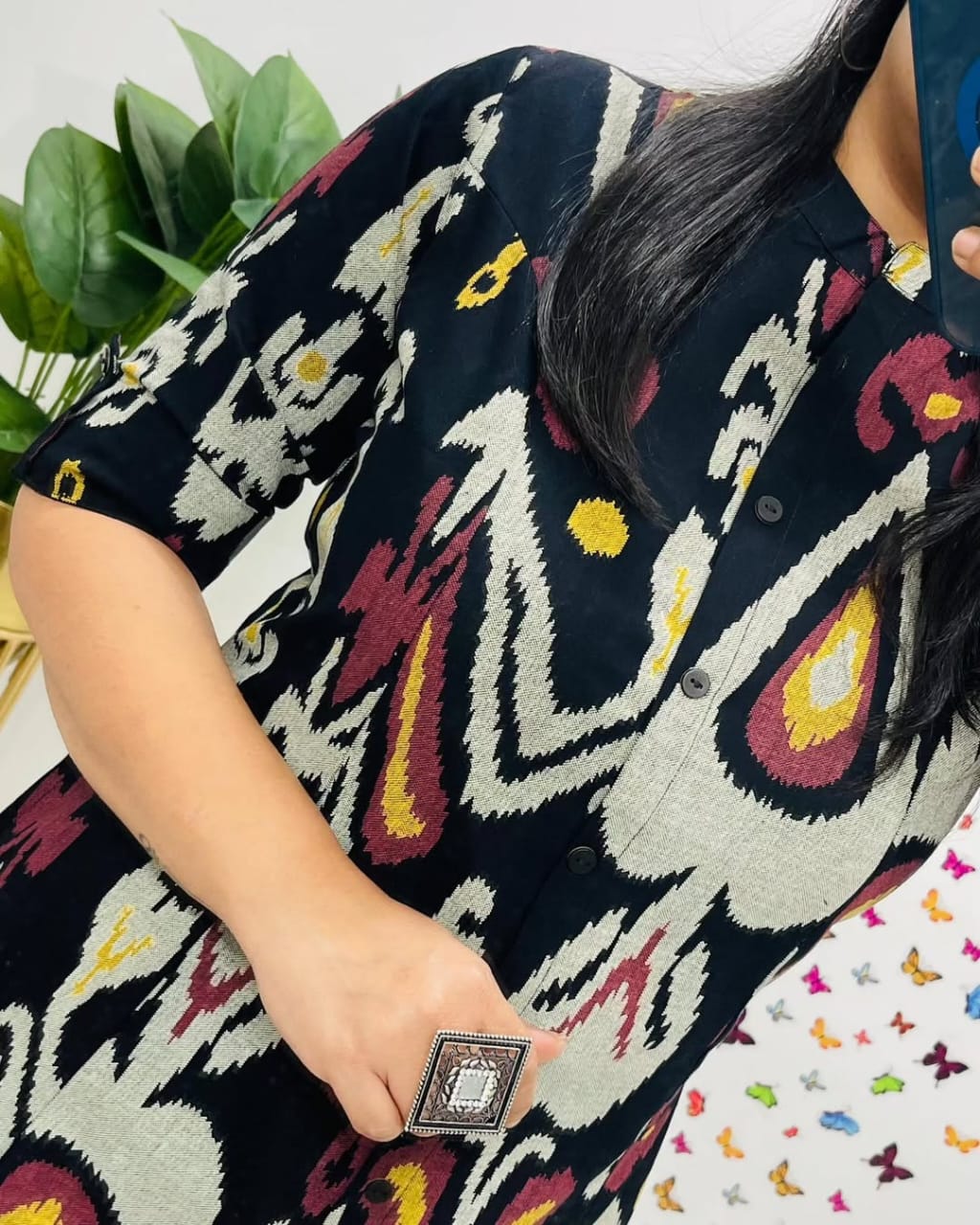 Cotton Printed Long Co-ord Set