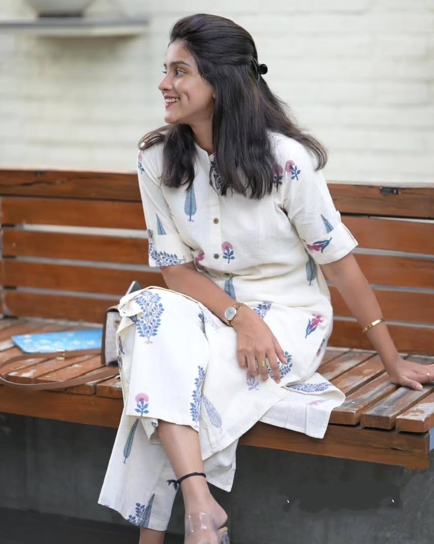 Premium Floral Fine Printed Co-ord Set