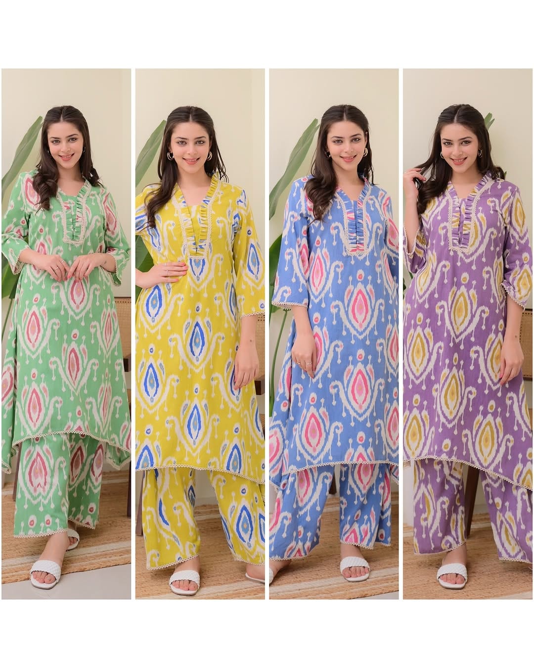 Classy Long Printed Co-ord Set