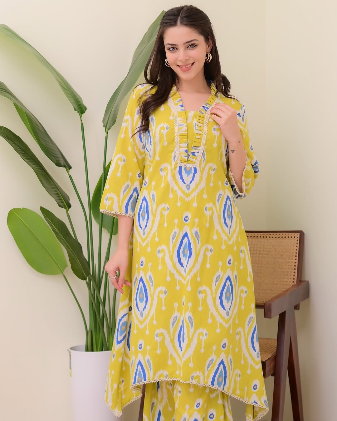 Classy Long Printed Co-ord Set