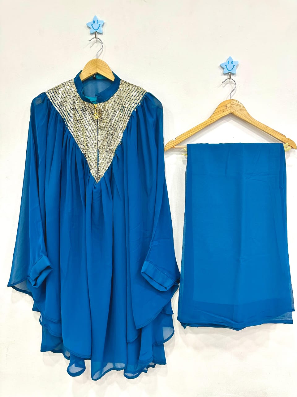 Classic Embroidered Kaftan Co-ord Set