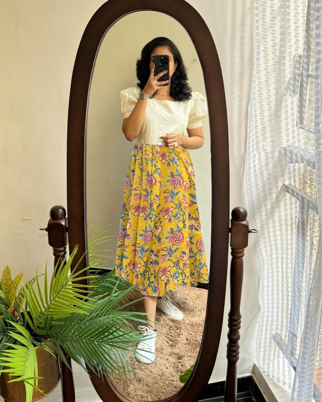Floral Umbrella Pattern Co-ord Set