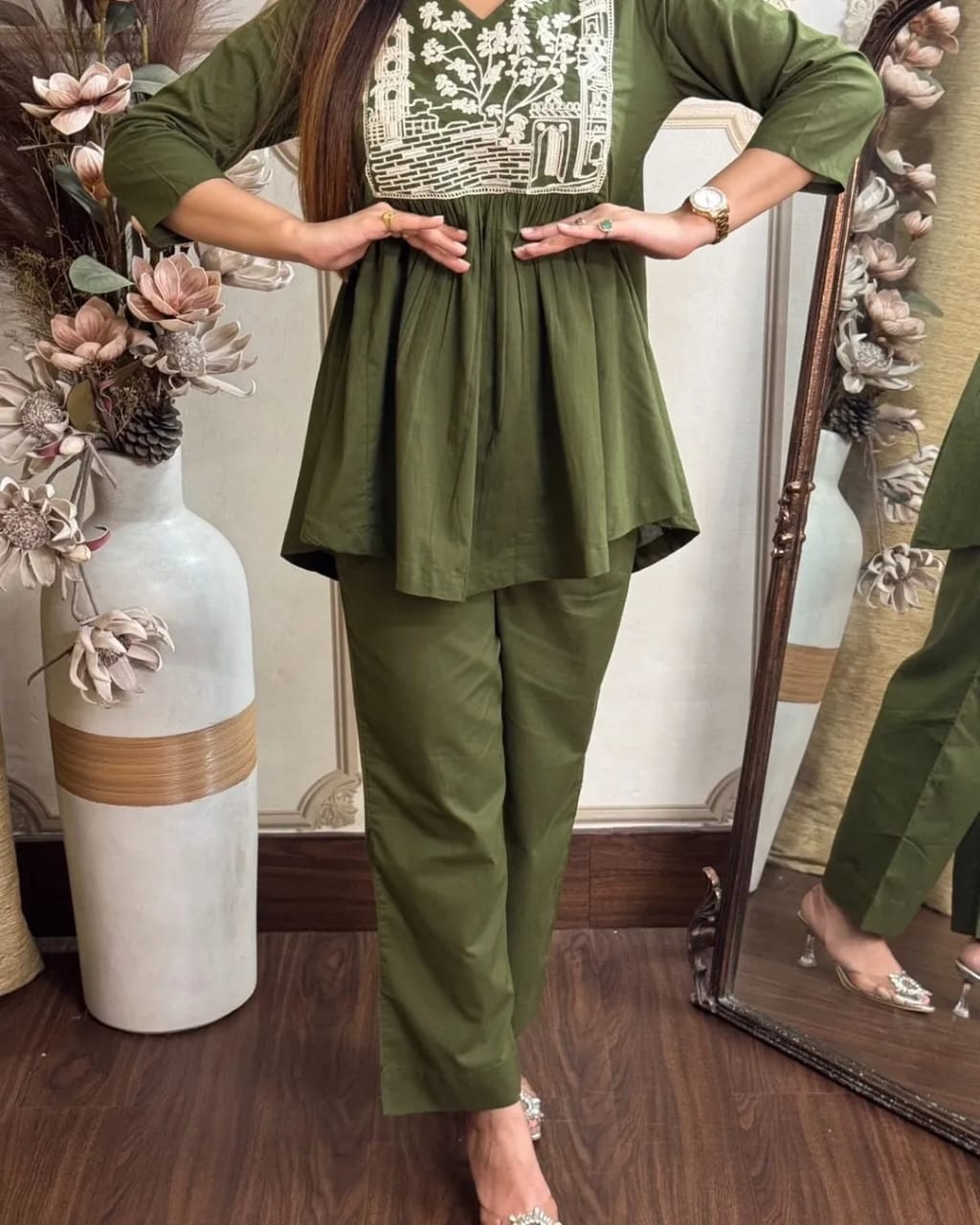 Elegant Trendy Designed Co-ord Set