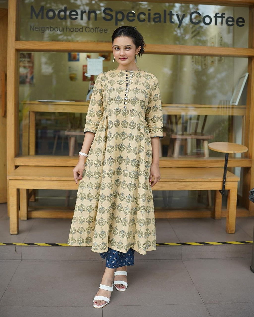 Classic Designer Embroidered Co-ord Set