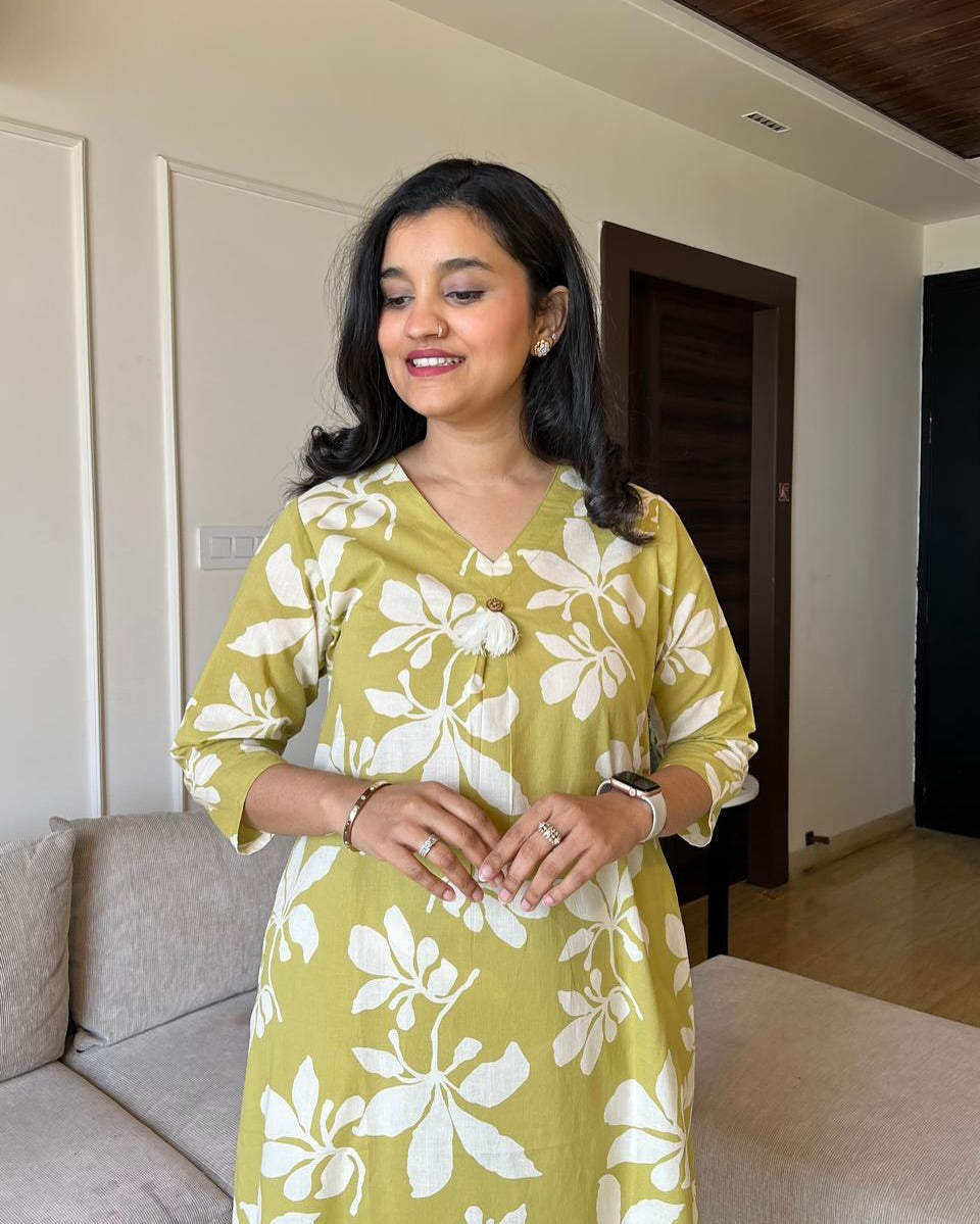 Classy Floral Printed Co-ord Set