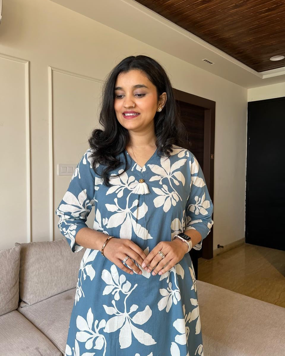 Classy Floral Printed Co-ord Set