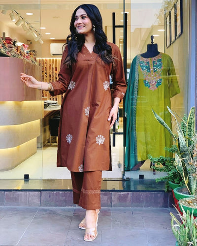 office wear wardrobe with this classy kurti