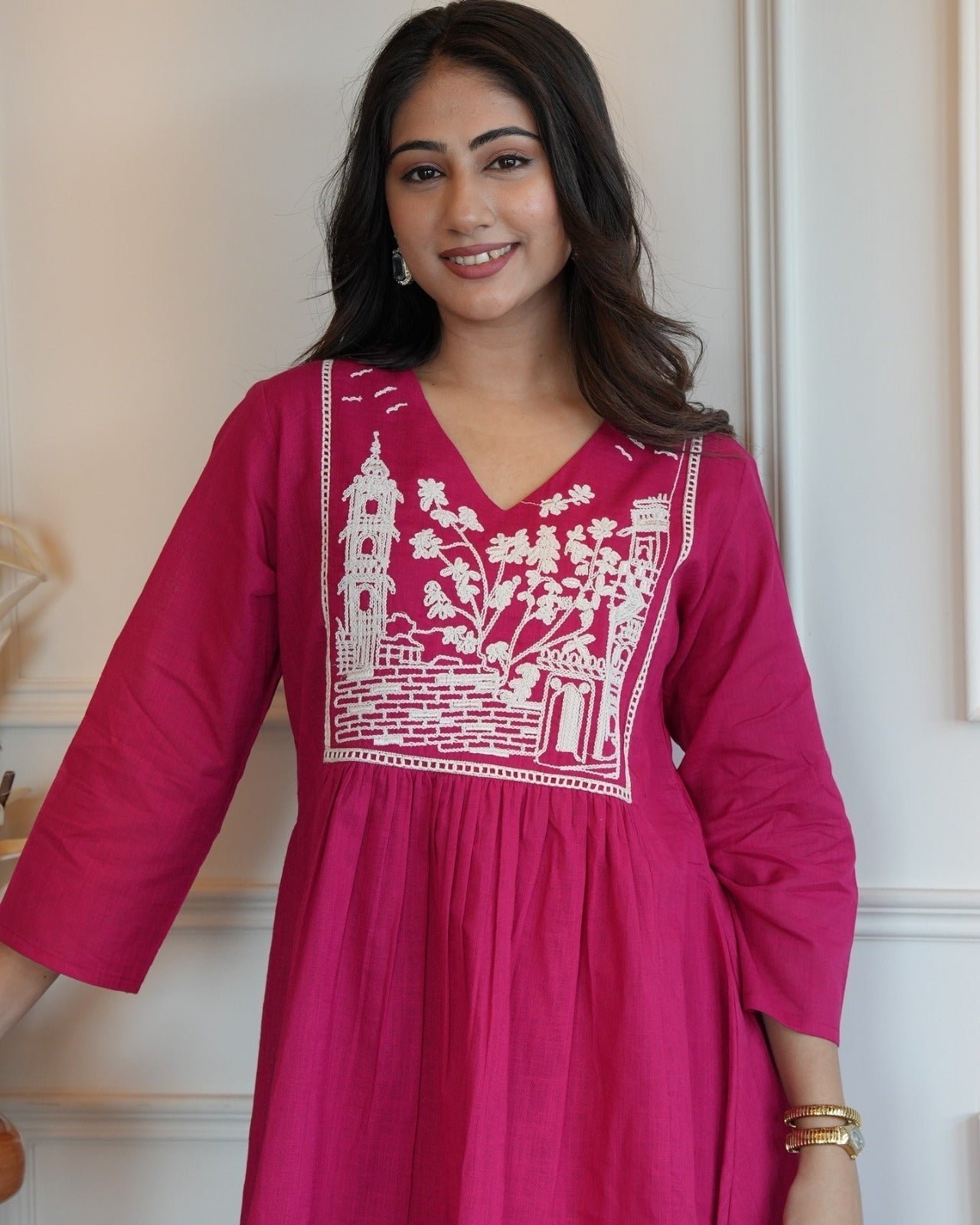 Trendy Designer Embroidered Co-ord Set