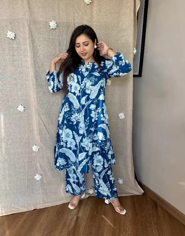 Designer Floral Printed Co-ord Set