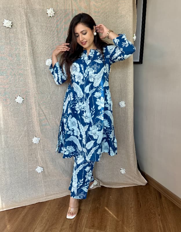 Designer Floral Printed Co-ord Set