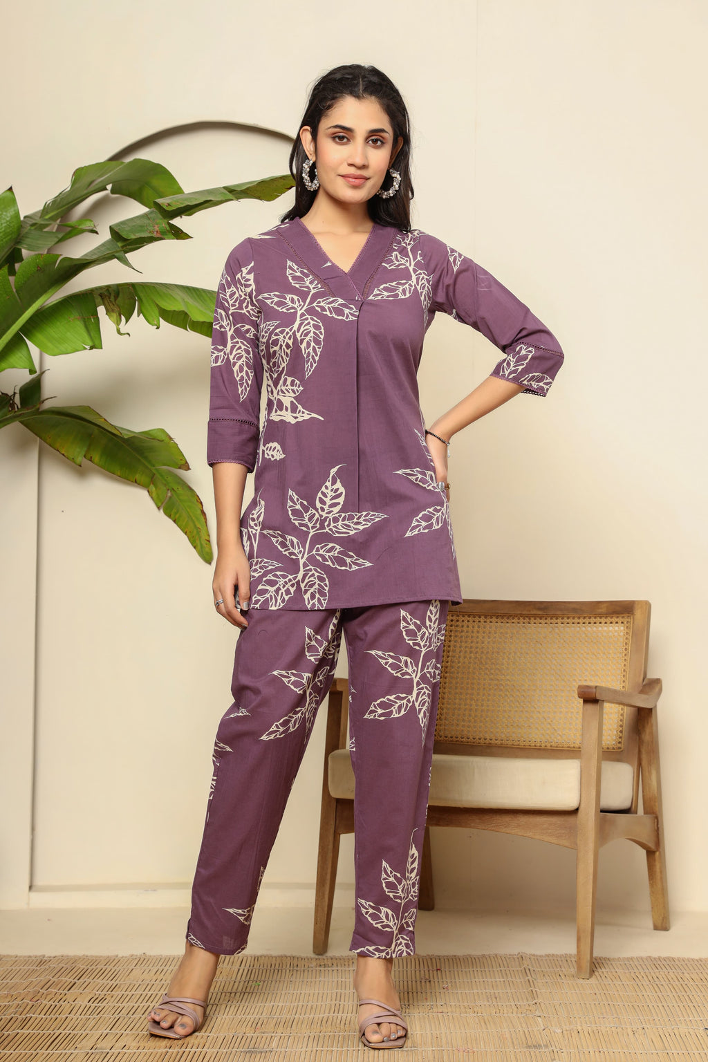 Premium Floral Designed Co-ord Set