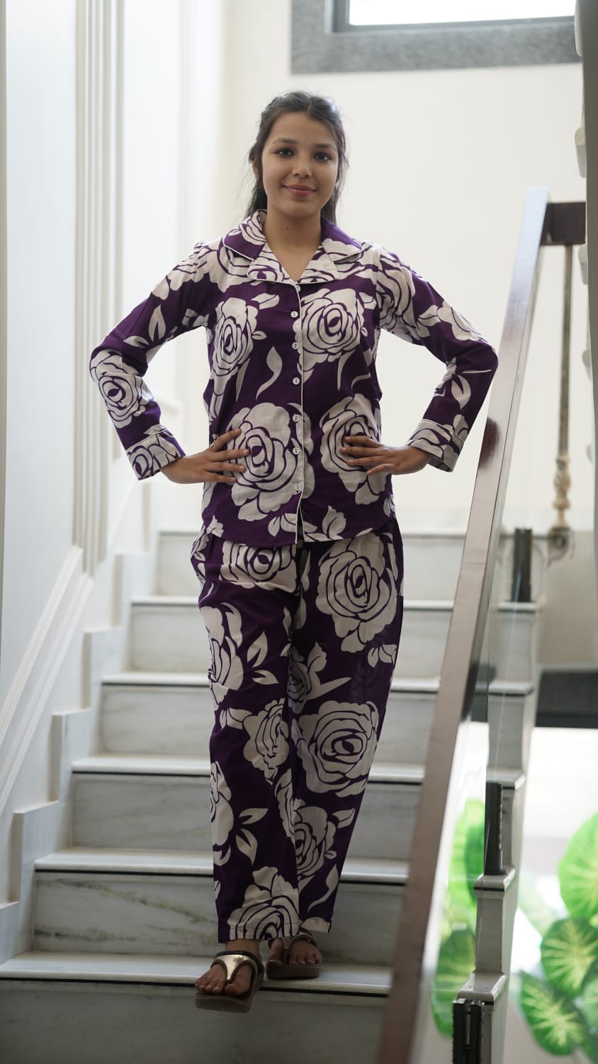 Stylish Floral Designed Co-ord Set