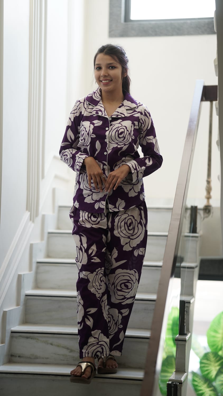 Stylish Floral Designed Co-ord Set