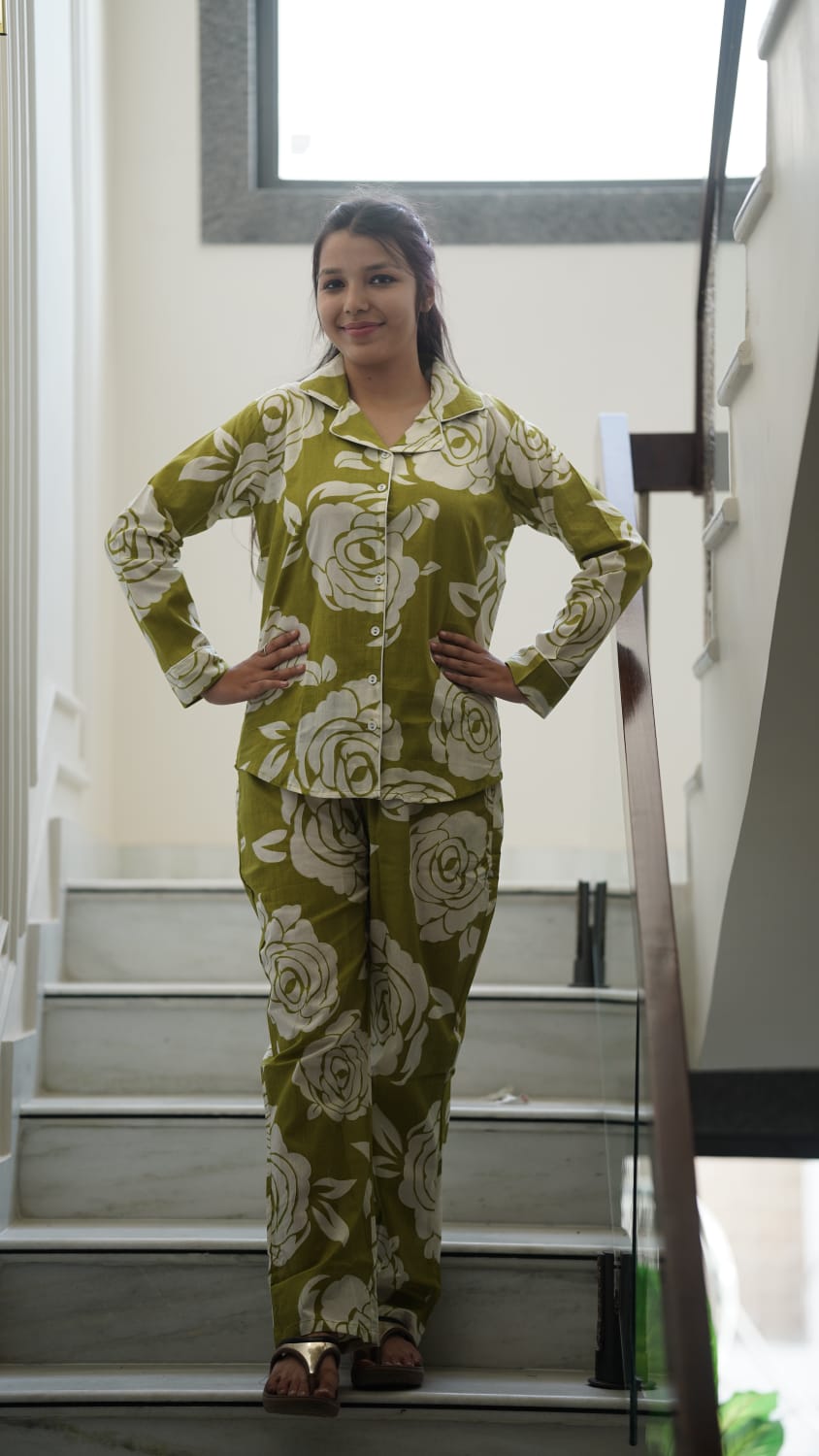 Stylish Floral Designed Co-ord Set