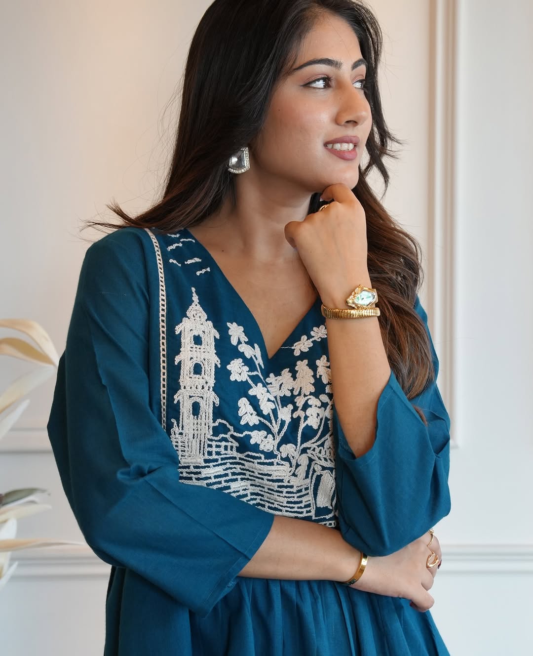 Premium Designer Embroidered Co-ord Set