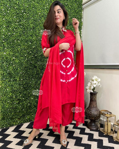 Gorgeous tie nd die suit set
