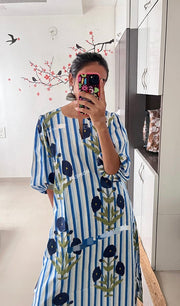 La Royale Hand Block Printed Coord Set