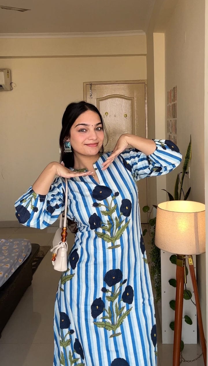 La Royale Hand Block Printed Coord Set