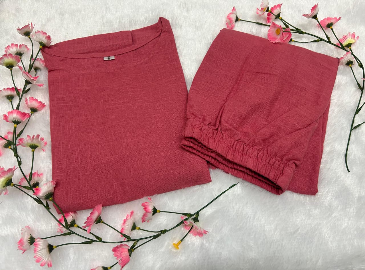 Premium Stylish Embroidered Co-ord Set