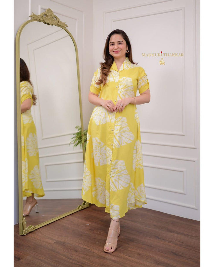 cotton Party Wear Look New Gown